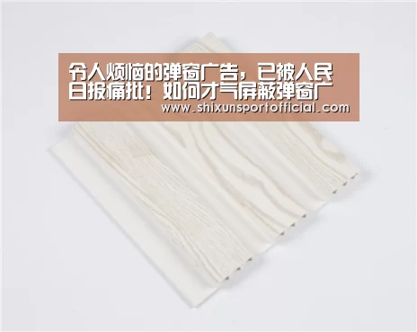 令人烦恼的弹窗广告,已被人民日报痛批!如何才气屏蔽弹窗广告呢‘AG官网’(图3) AG互动