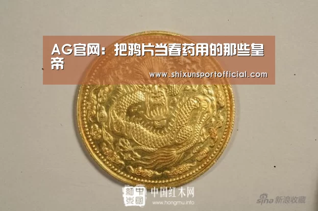 AG官网:把鸦片当春药用的那些皇帝(图3) AG互动
